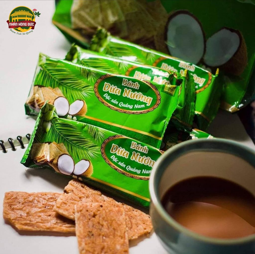 Bánh dừa nướng đặc sản Quảng Nam